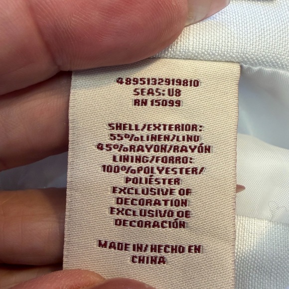 Gorgeous Embroidery Covington Cream A-Line Skirt. Size 8 - Picture 8 of 14